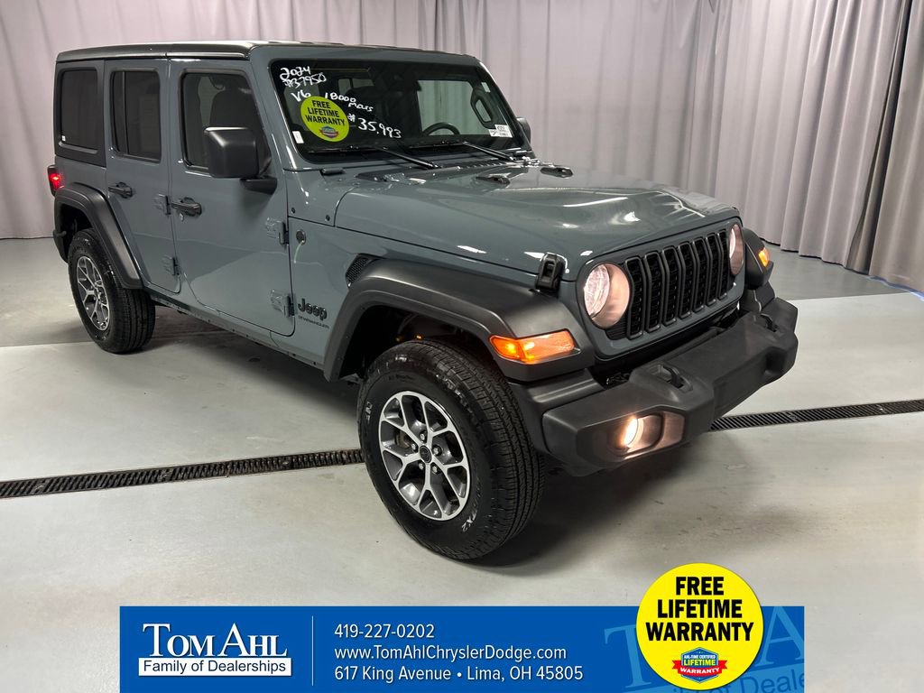 Used 2024 Jeep Wrangler Unlimited Sport AWD/4WD 360° Tour