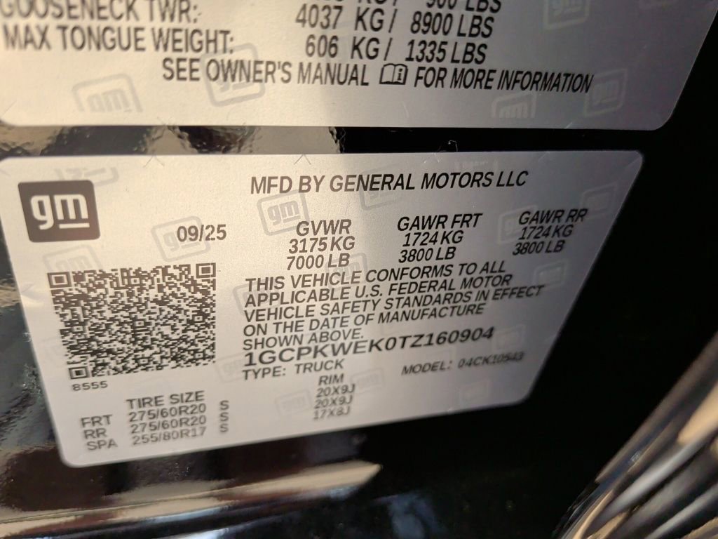 New 2026 Chevrolet Silverado 1500 RST w/ RST Select Package image 45