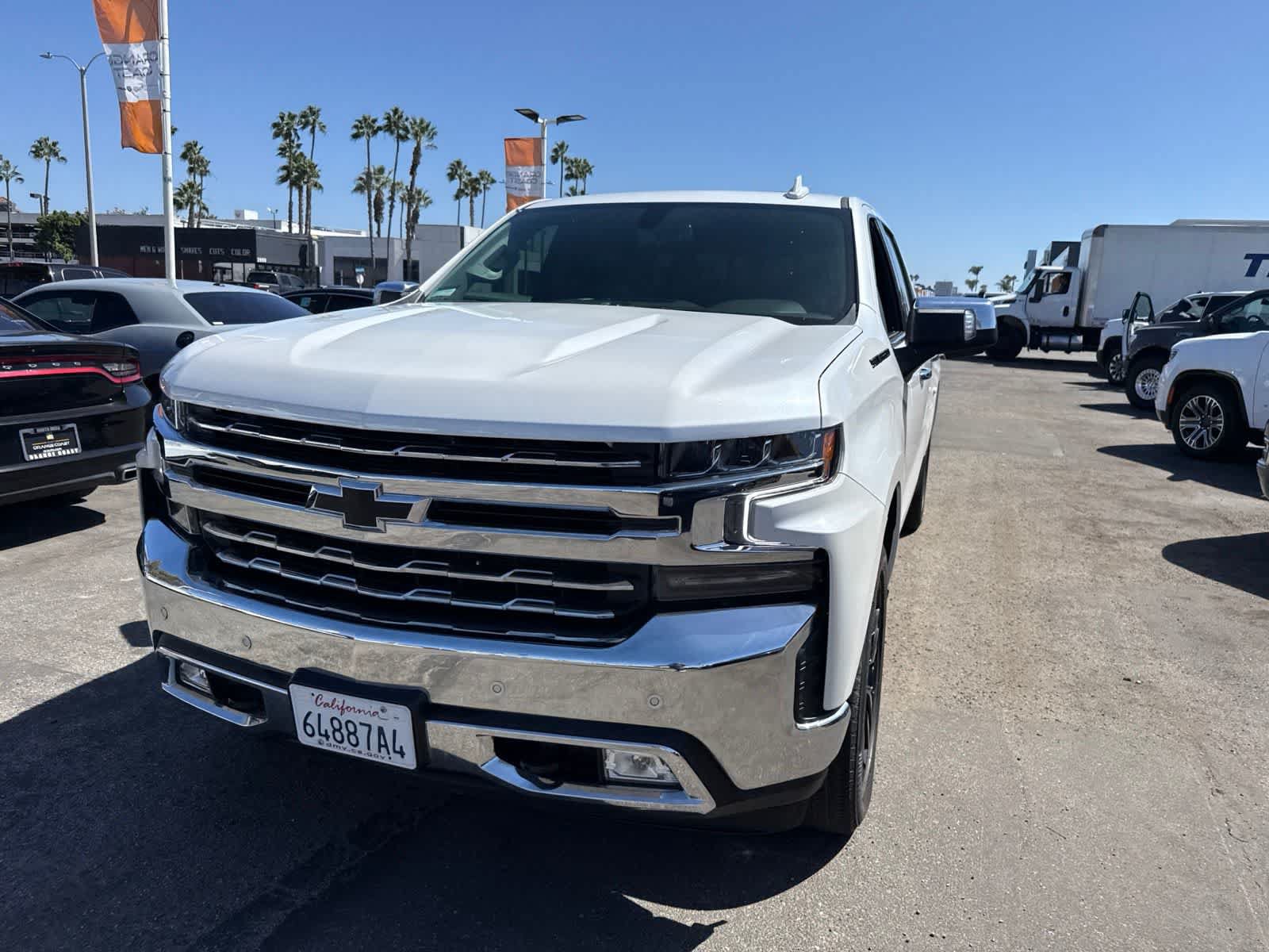 Used 2021 Chevrolet Silverado 1500 LTZ w/ LPO, Dark Essentials Package RWD image 3