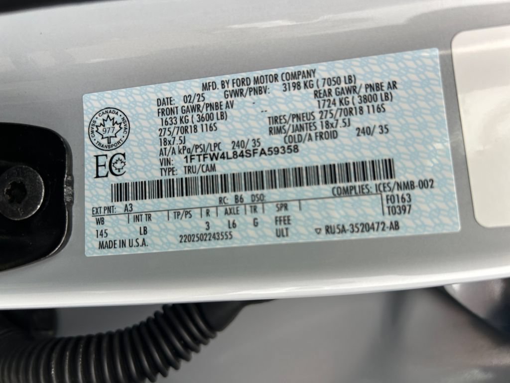 Used 2025 Ford F150 Tremor AWD/4WD image 35