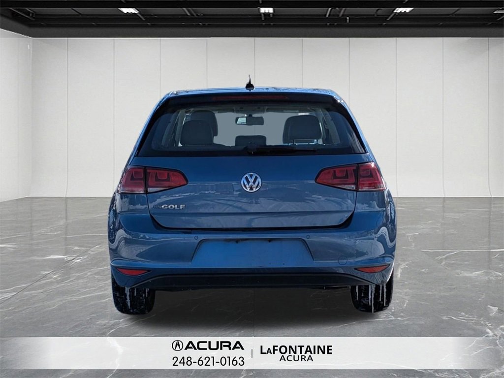 Used 2016 Volkswagen e-Golf SEL Premium image 4