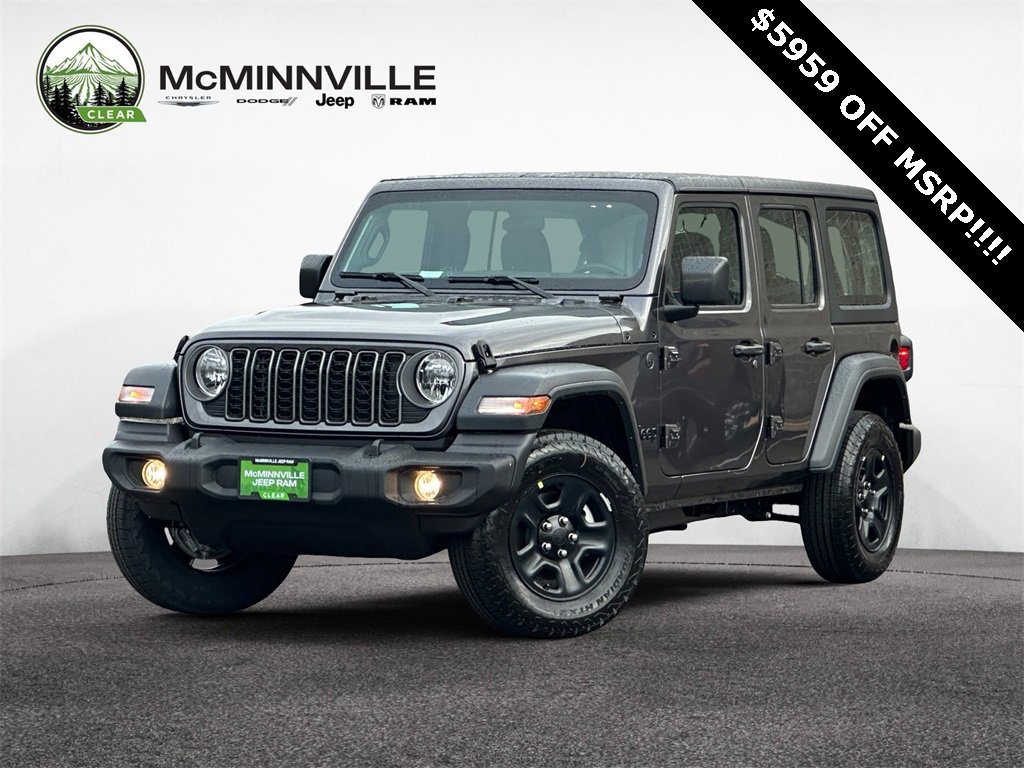 New 2025 Jeep Wrangler Sport
