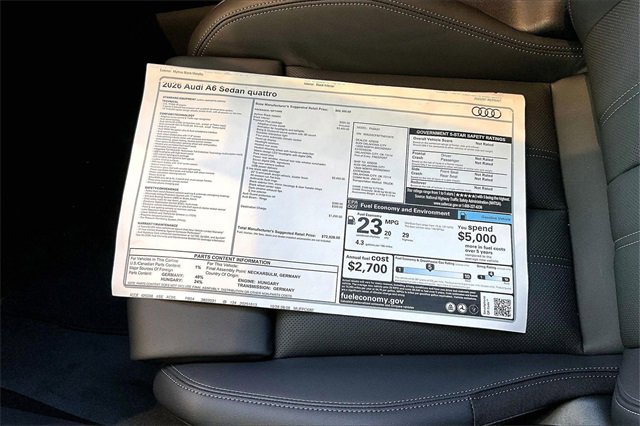 New 2026 Audi A6 Premium Plus image 14