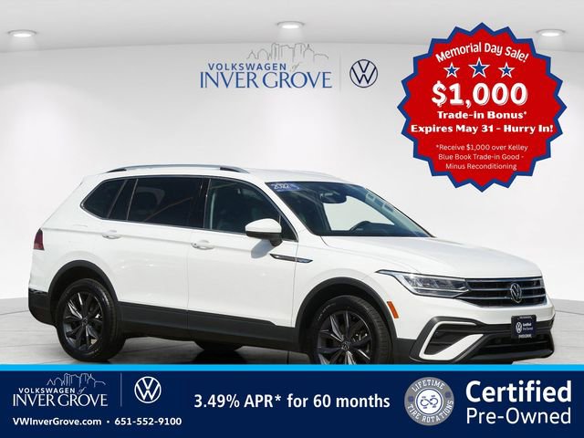 Certified 2022 Volkswagen Tiguan SE AWD/4WD image 1