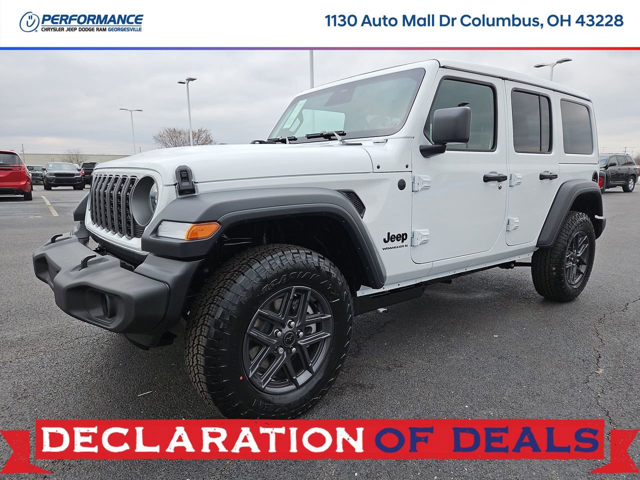 New 2026 Jeep Wrangler Unlimited Sport AWD/4WD image 3