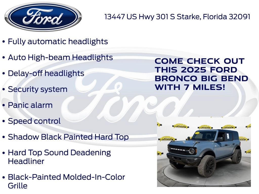 New 2025 Ford Bronco Big Bend image 30