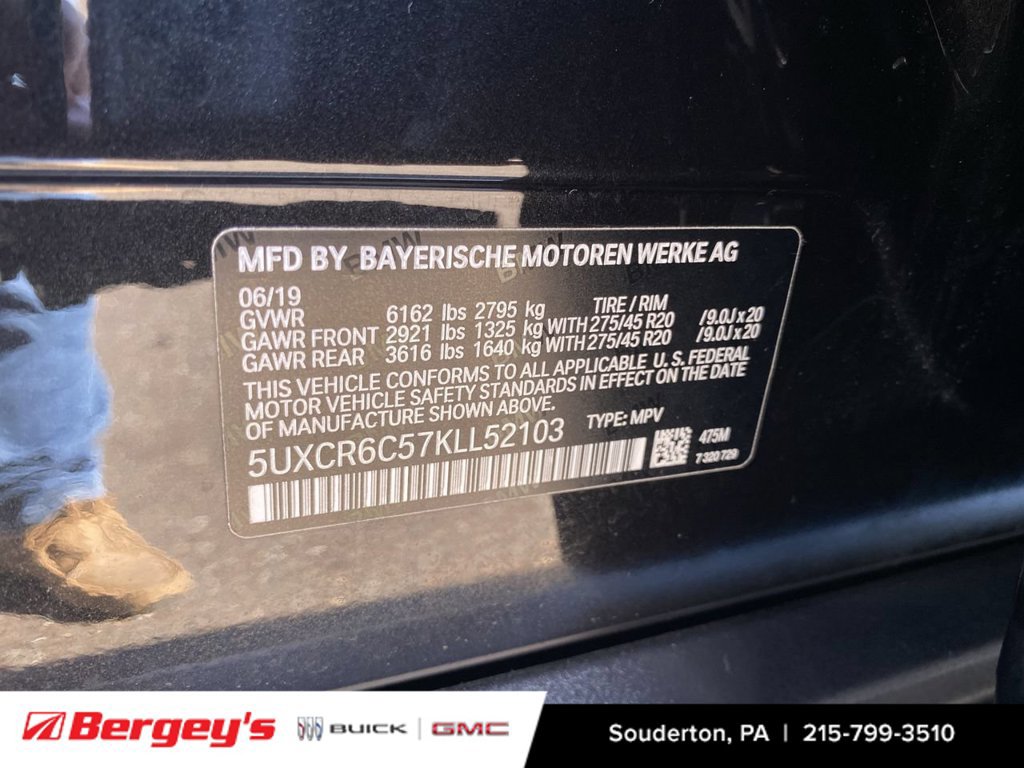 Used 2019 BMW X5 xDrive40i w/ Premium Package 2 AWD/4WD image 38