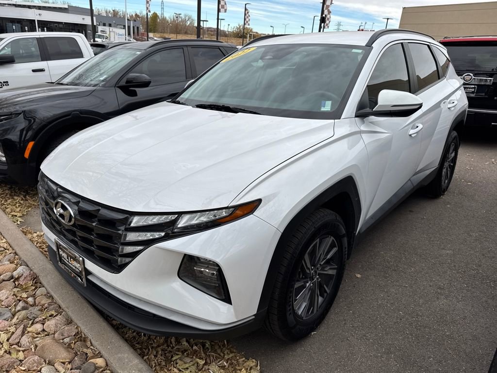 Used 2022 Hyundai Tucson Blue image 2