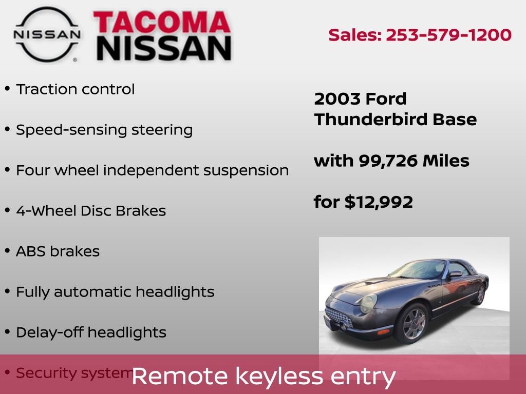 Used 2003 Ford Thunderbird image 8