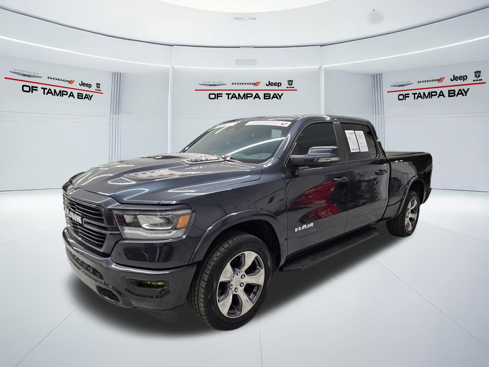 Certified 2021 RAM 1500 Laramie w/ Sport Appearance Package AWD/4WD image 2