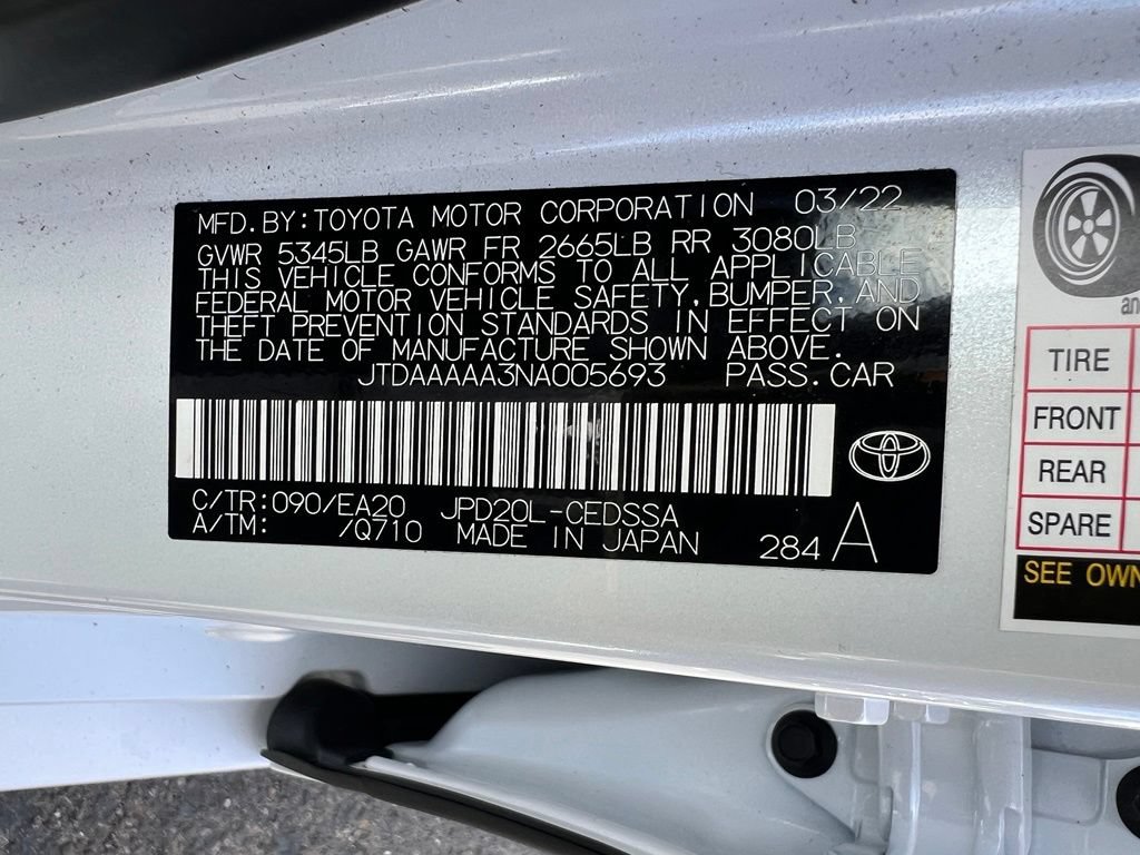 Certified 2022 Toyota Mirai w/ Advanced Technology Package RWD image 43