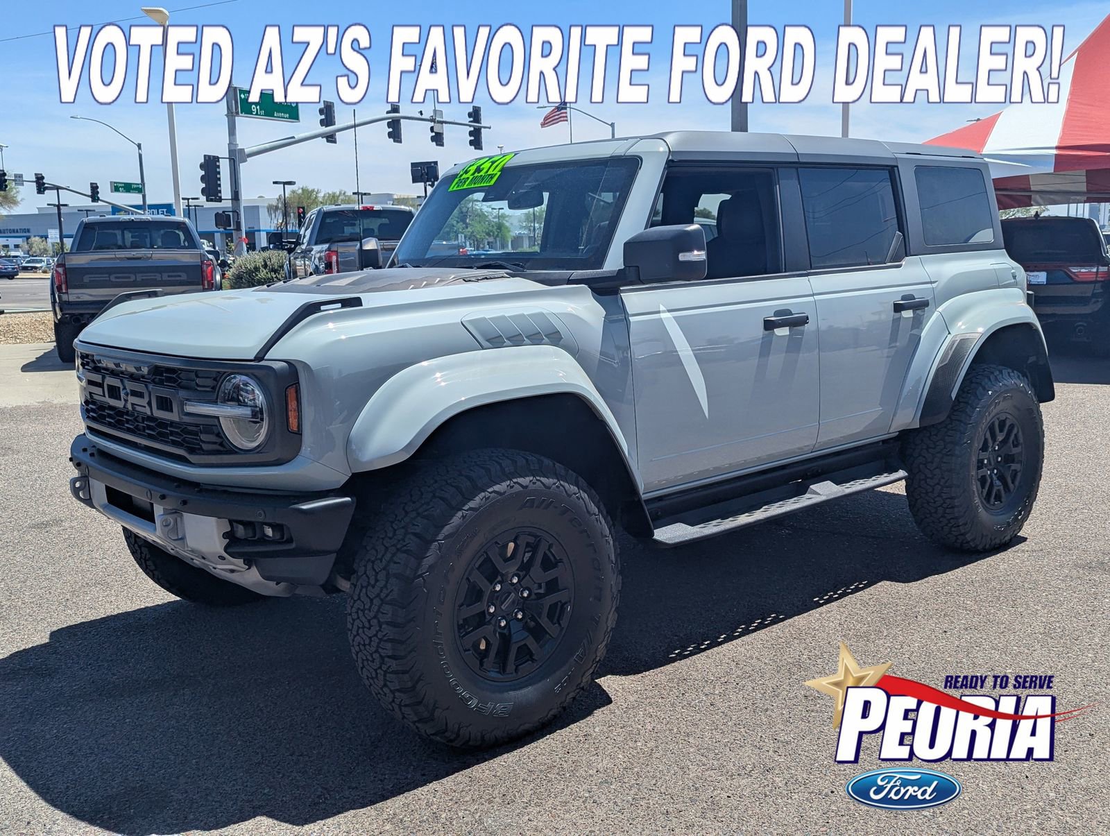 Certified 2024 Ford Bronco Raptor w/ Interior Carbon Fiber Pack 6
