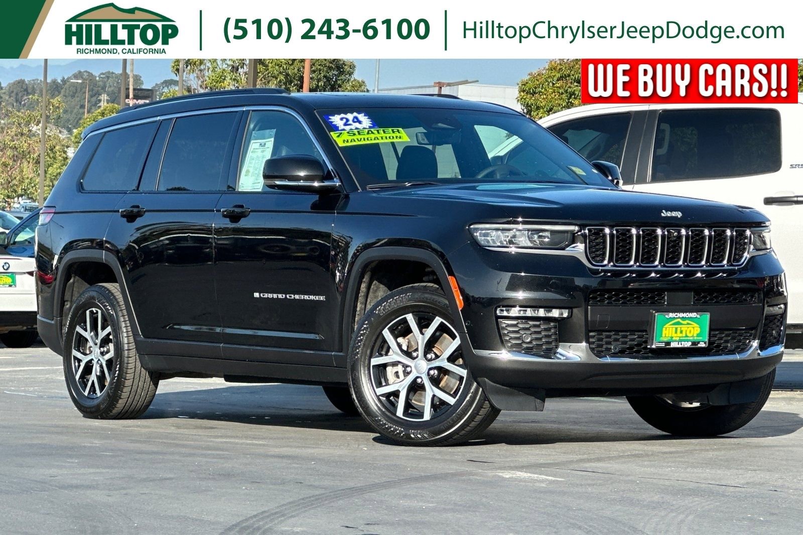 Used 2024 Jeep Grand Cherokee L Limited w/ Luxury Tech Group II AWD/4WD image 1