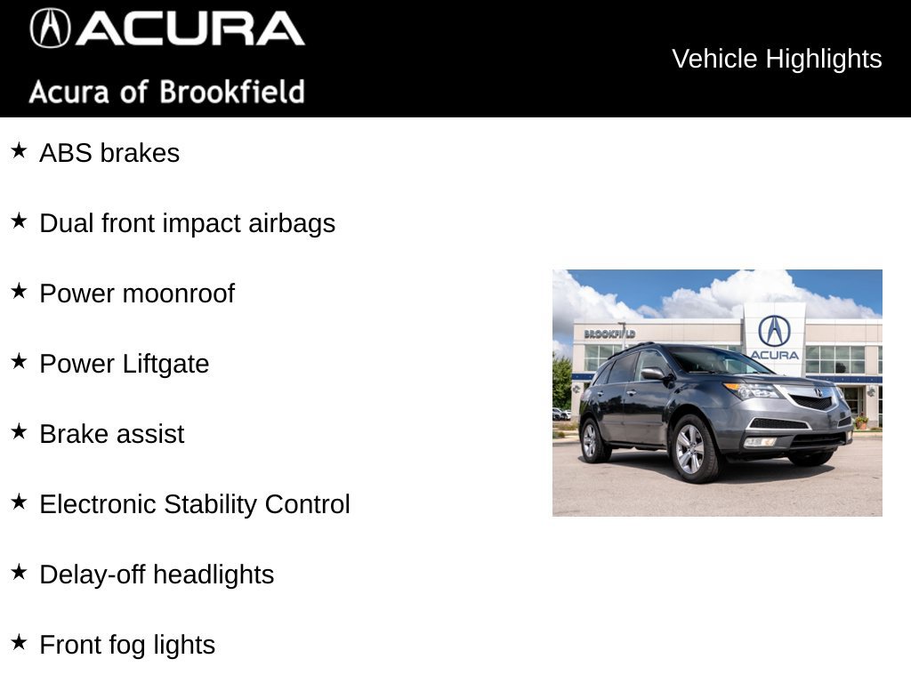 Used 2012 Acura MDX AWD/4WD image 12