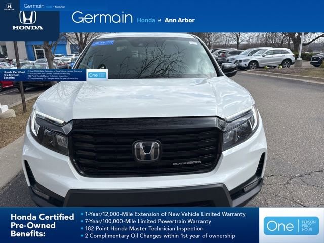 Certified 2023 Honda Ridgeline Black Edition image 2