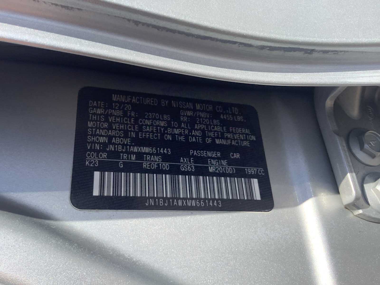 Used 2021 Nissan Rogue Sport S AWD/4WD image 10