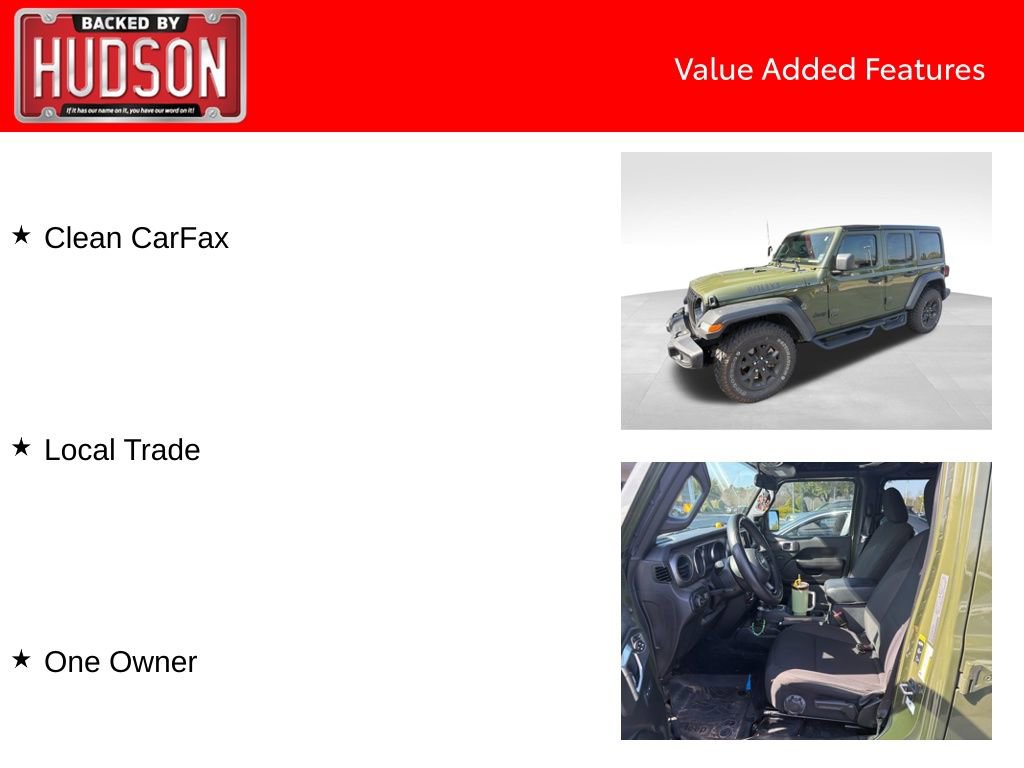 Used 2023 Jeep Wrangler Sport image 3