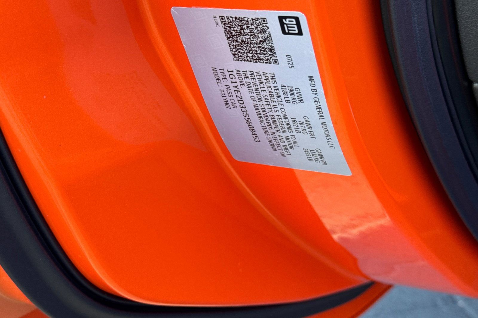 New 2025 Chevrolet Corvette Z06 w/ Battery Protection Package image 25