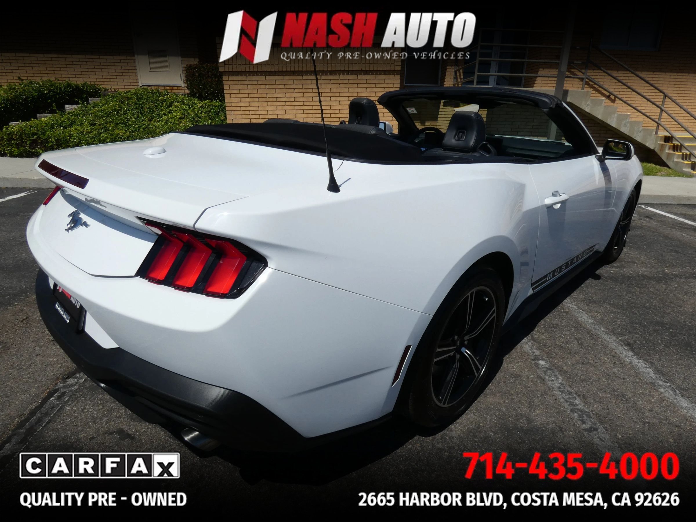 Used 2024 Ford Mustang Convertible RWD image 9