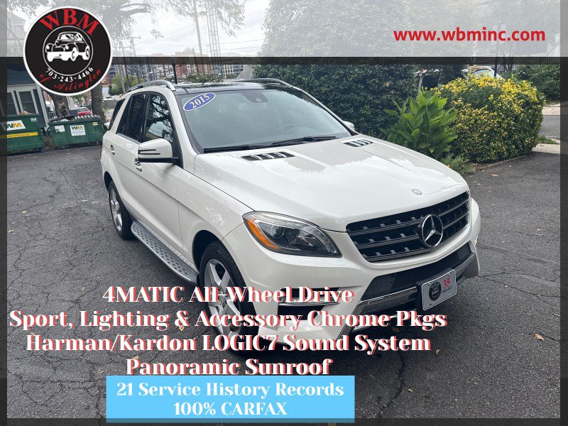 Used 2015 Mercedes-Benz ML 400 4MATIC