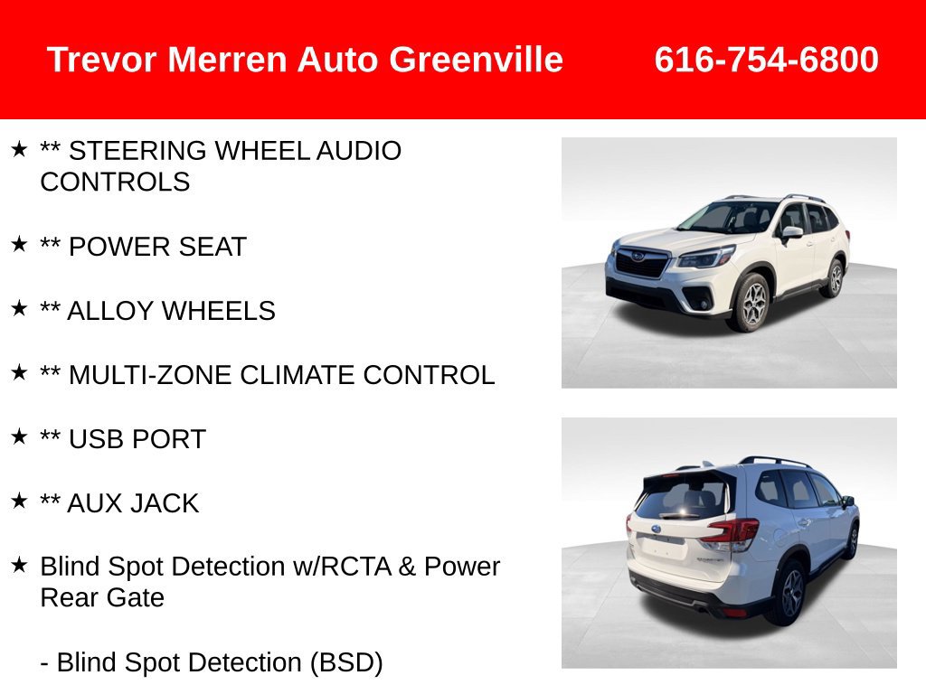 Used 2021 Subaru Forester Premium AWD/4WD image 13