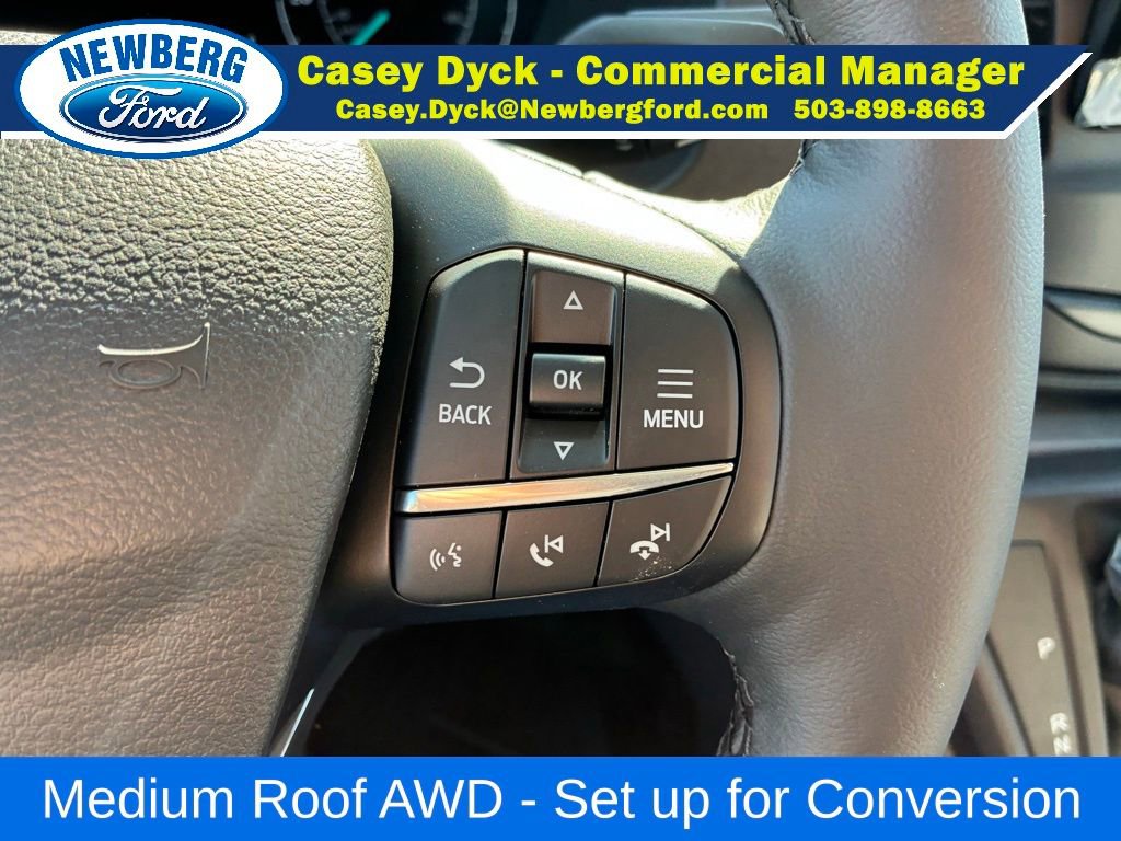 New 2025 Ford Transit 350 148 Medium Roof AWD w/ Upfitter Package image 12