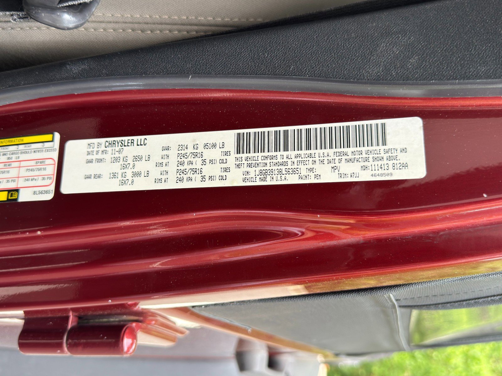 Used 2008 Jeep Wrangler X image 35