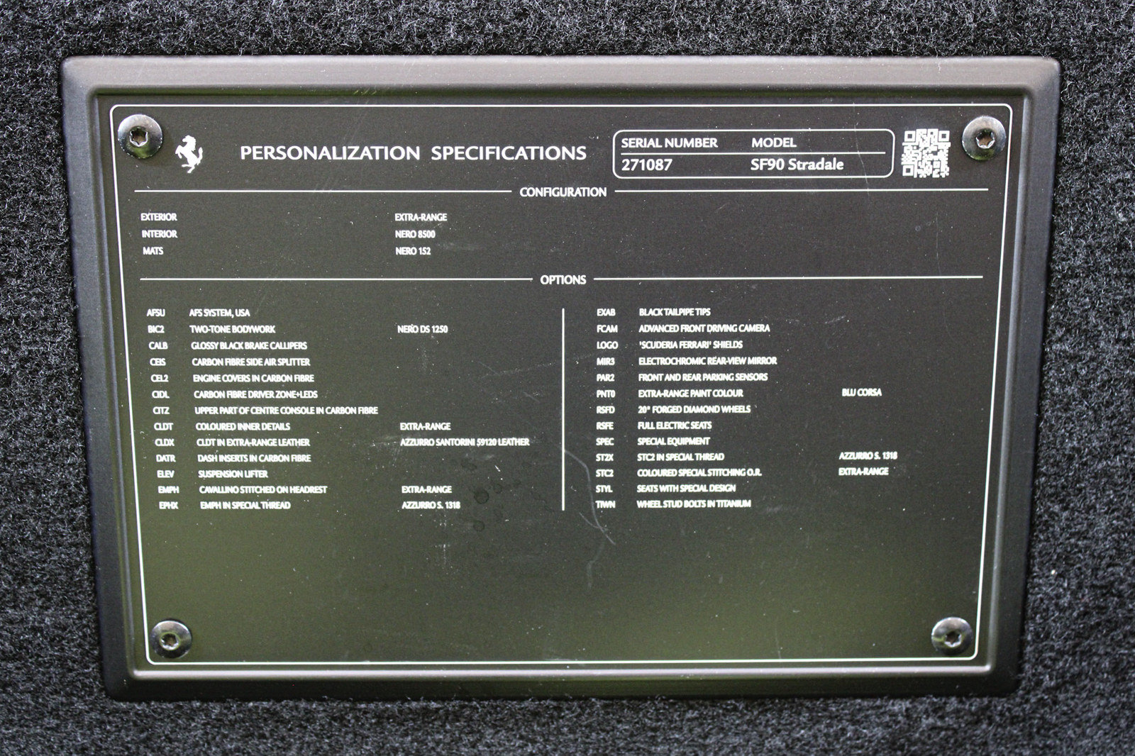 Certified 2022 Ferrari SF90 Stradale AWD/4WD image 48