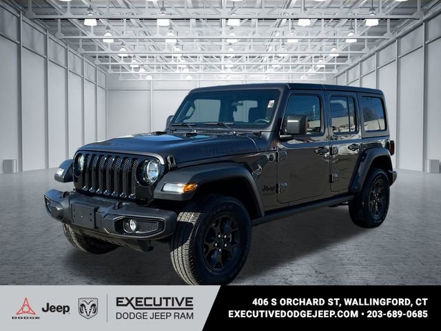 Used 2022 Jeep Wrangler Unlimited Willys image 1