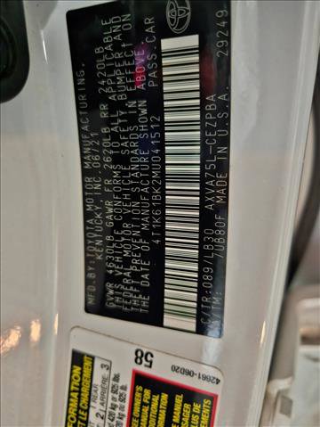 Used 2021 Toyota Camry XSE AWD/4WD image 23