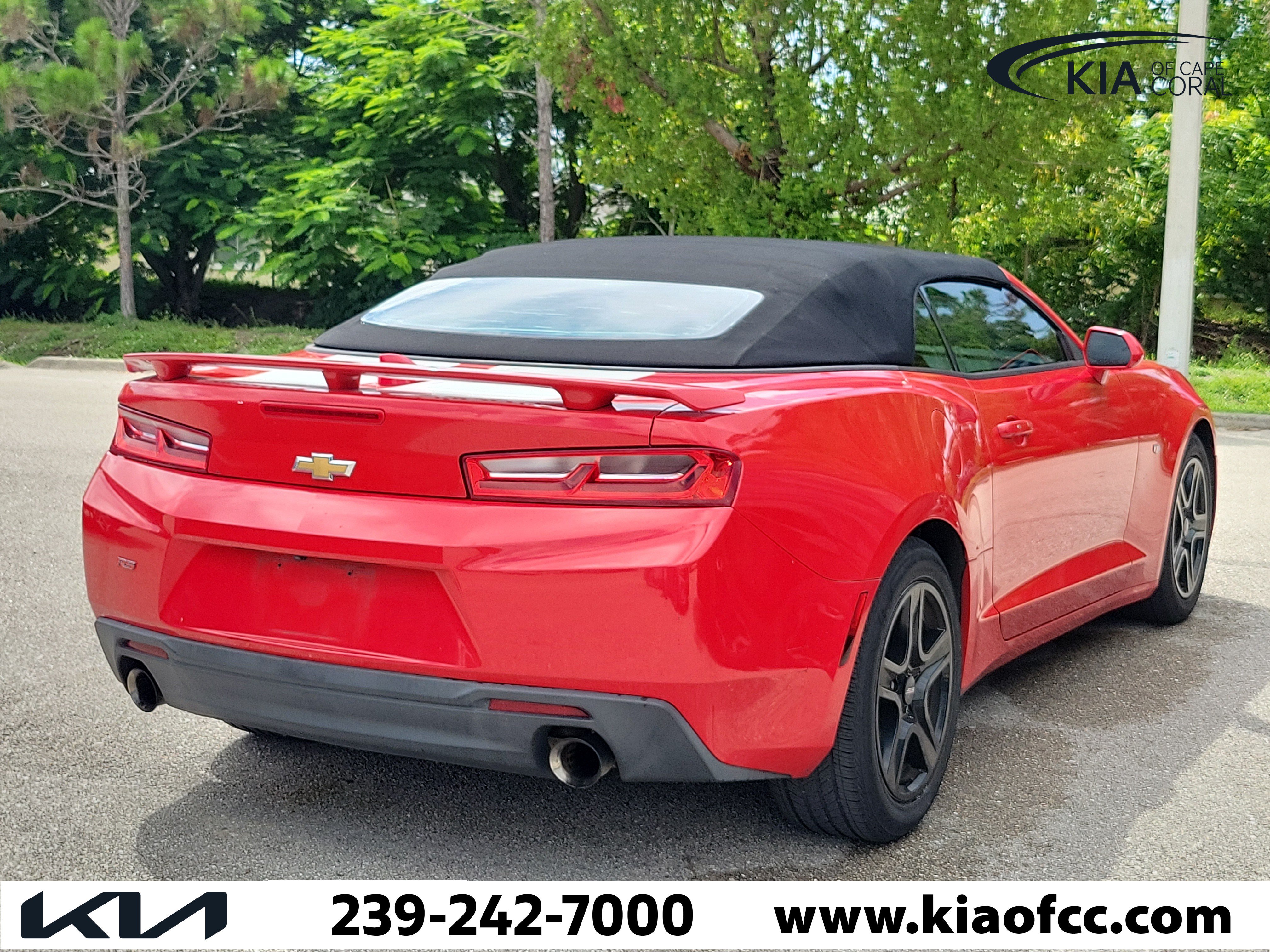Used 2017 Chevrolet Camaro LT w/ RS Package RWD image 6