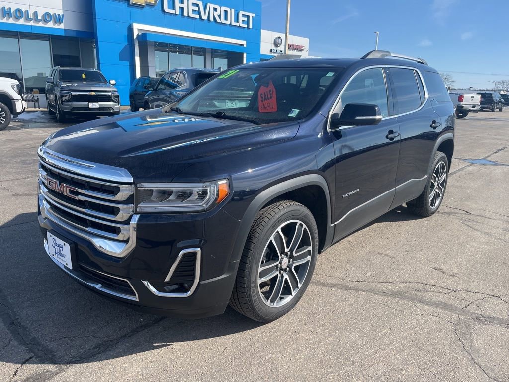 Used 2021 GMC Acadia SLT image 1