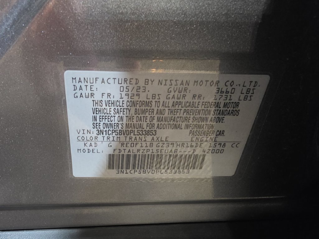 Used 2023 Nissan Kicks S FWD image 25