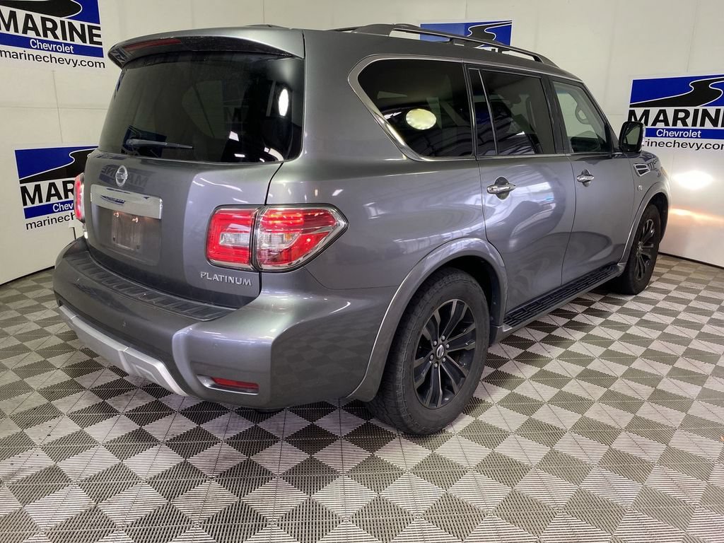 Used 2017 Nissan Armada Platinum w/ Captain Seat Package RWD image 16