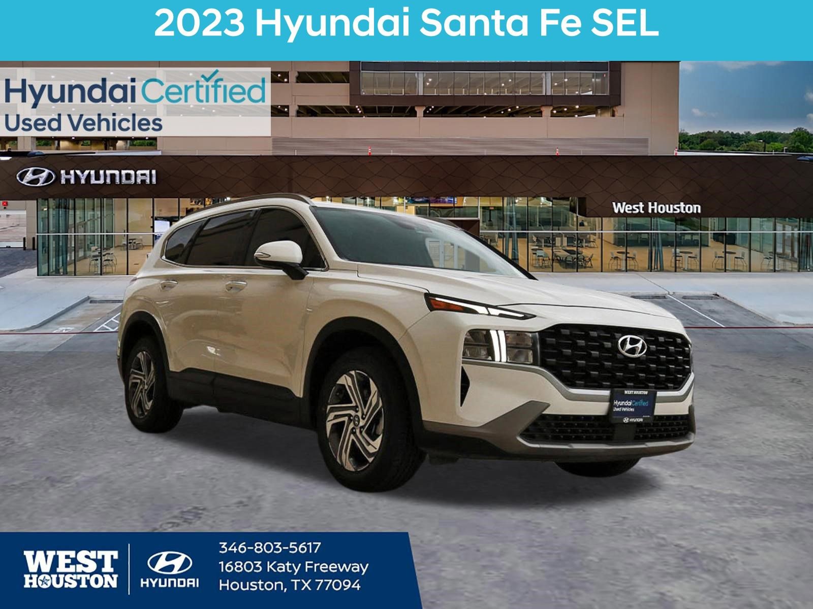 Certified 2023 Hyundai Santa Fe SEL w/ Cargo Package