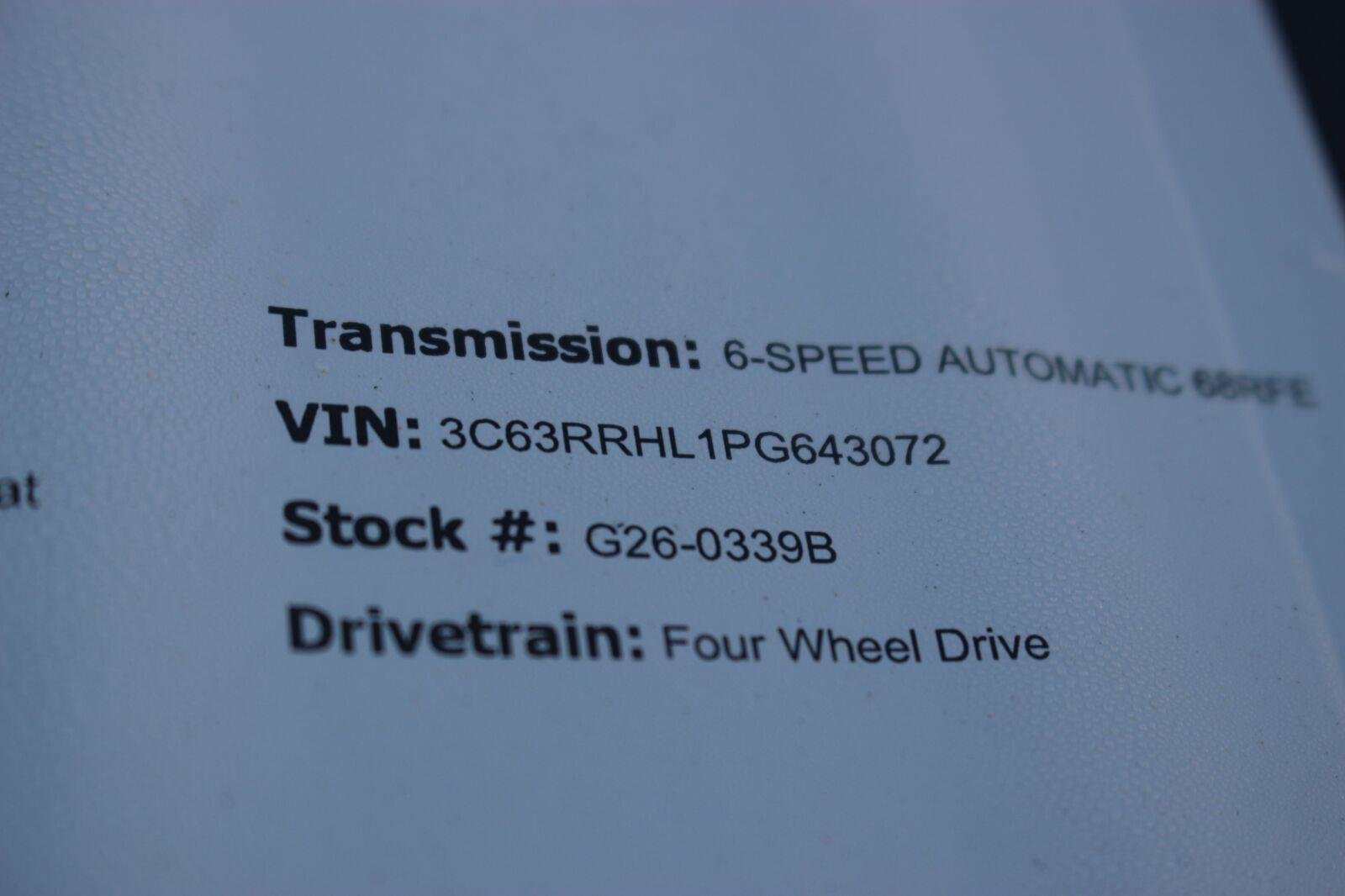 Used 2023 RAM 3500 Big Horn w/ Level 1 Equipment Group AWD/4WD image 42