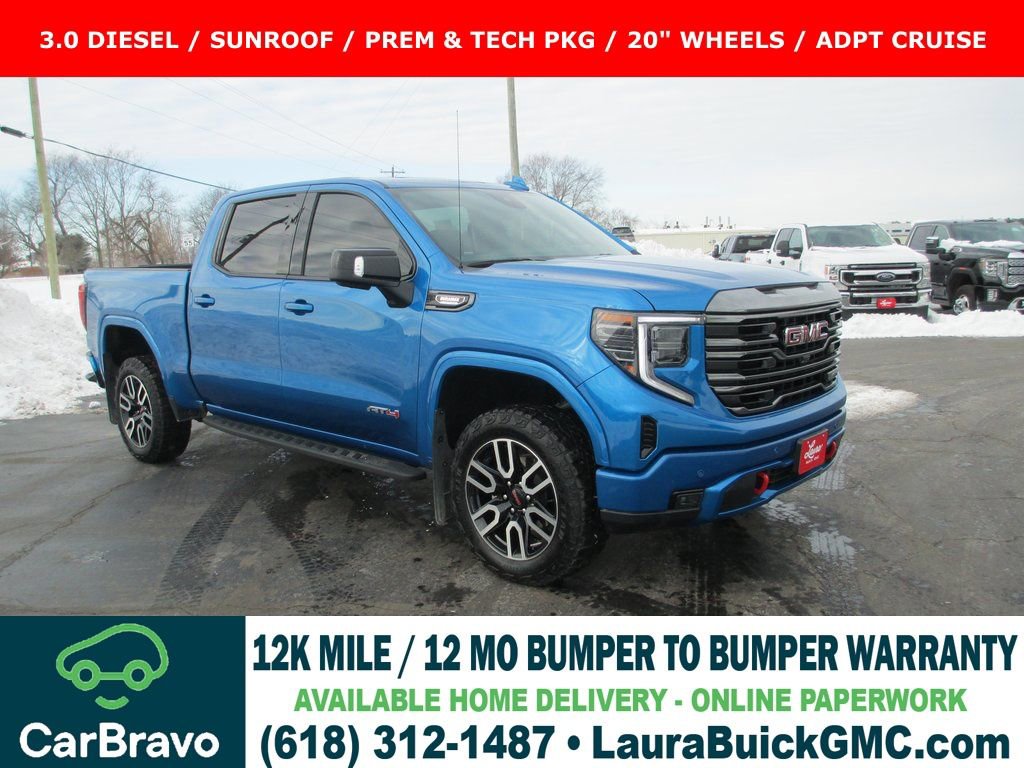 Used 2024 GMC Sierra 1500 AT4 w/ Technology Package image 1