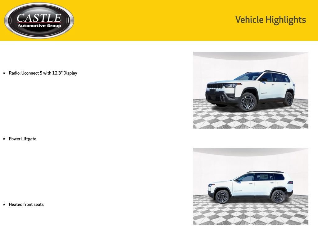 New 2026 Jeep Cherokee Laredo AWD/4WD image 3