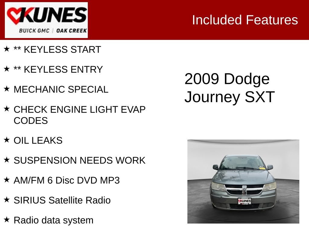 Used 2009 Dodge Journey SXT FWD image 2