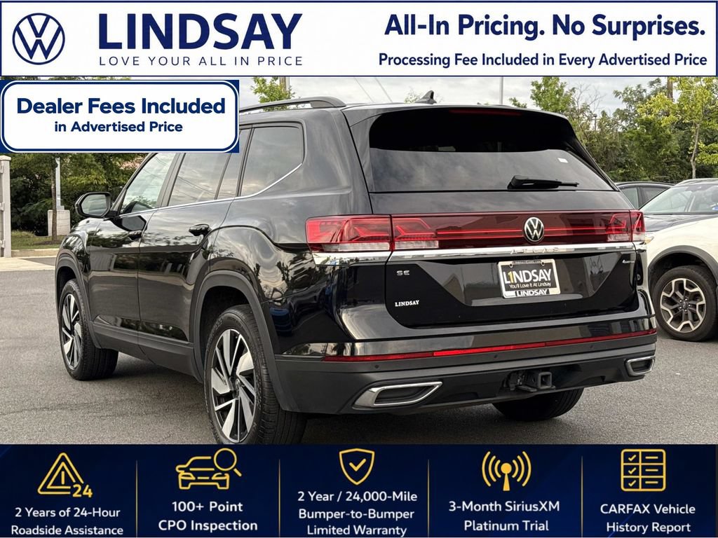 Used 2024 Volkswagen Atlas SE w/ Panoramic Sunroof Package AWD/4WD image 5