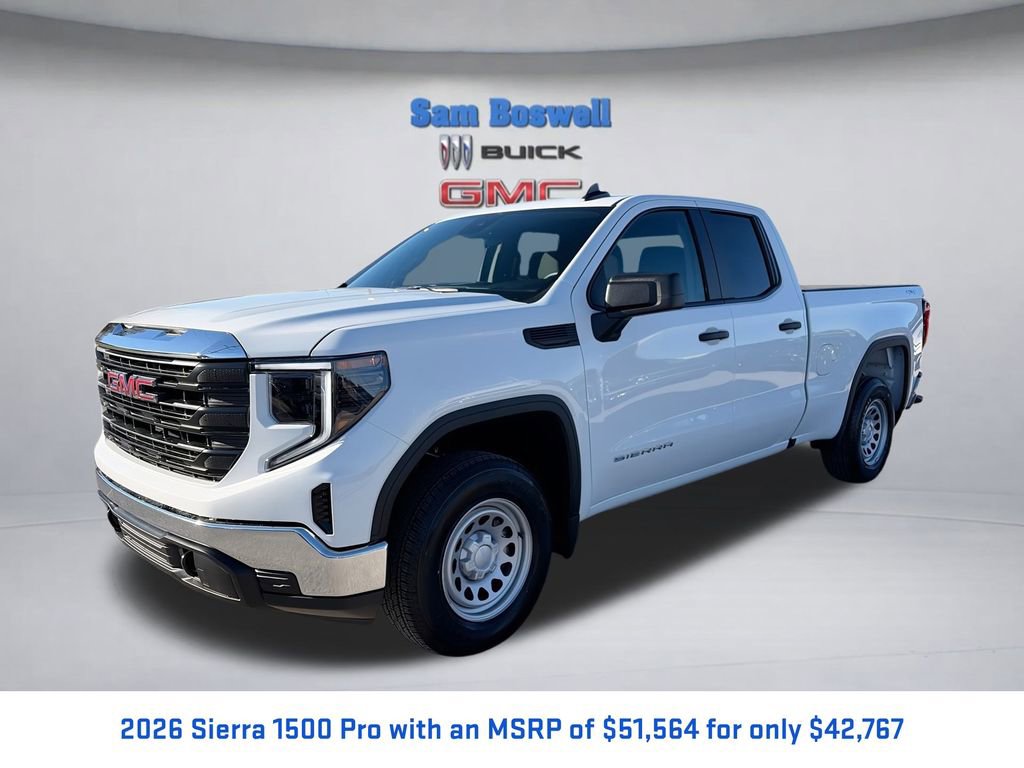 New 2026 GMC Sierra 1500 Pro w/ Pro Value Package AWD/4WD image 1