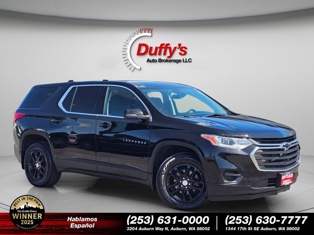 Used 2021 Chevrolet Traverse LS AWD/4WD image 1