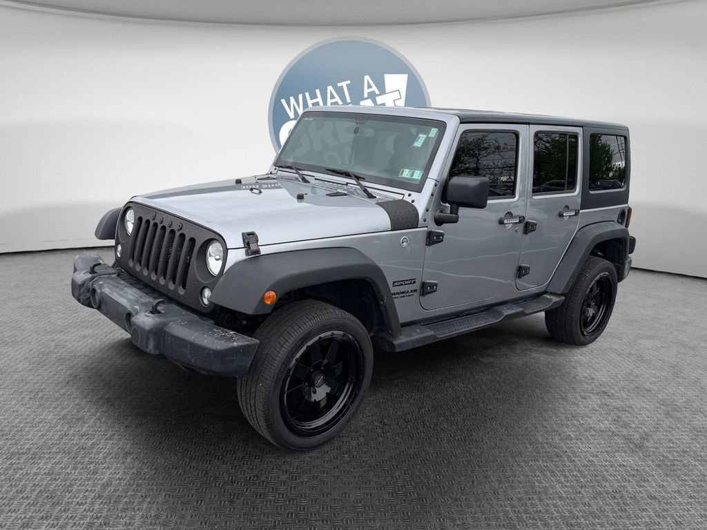 Used 2017 Jeep Wrangler Unlimited Sport w/ Quick Order Package 24S AWD/4WD image 8