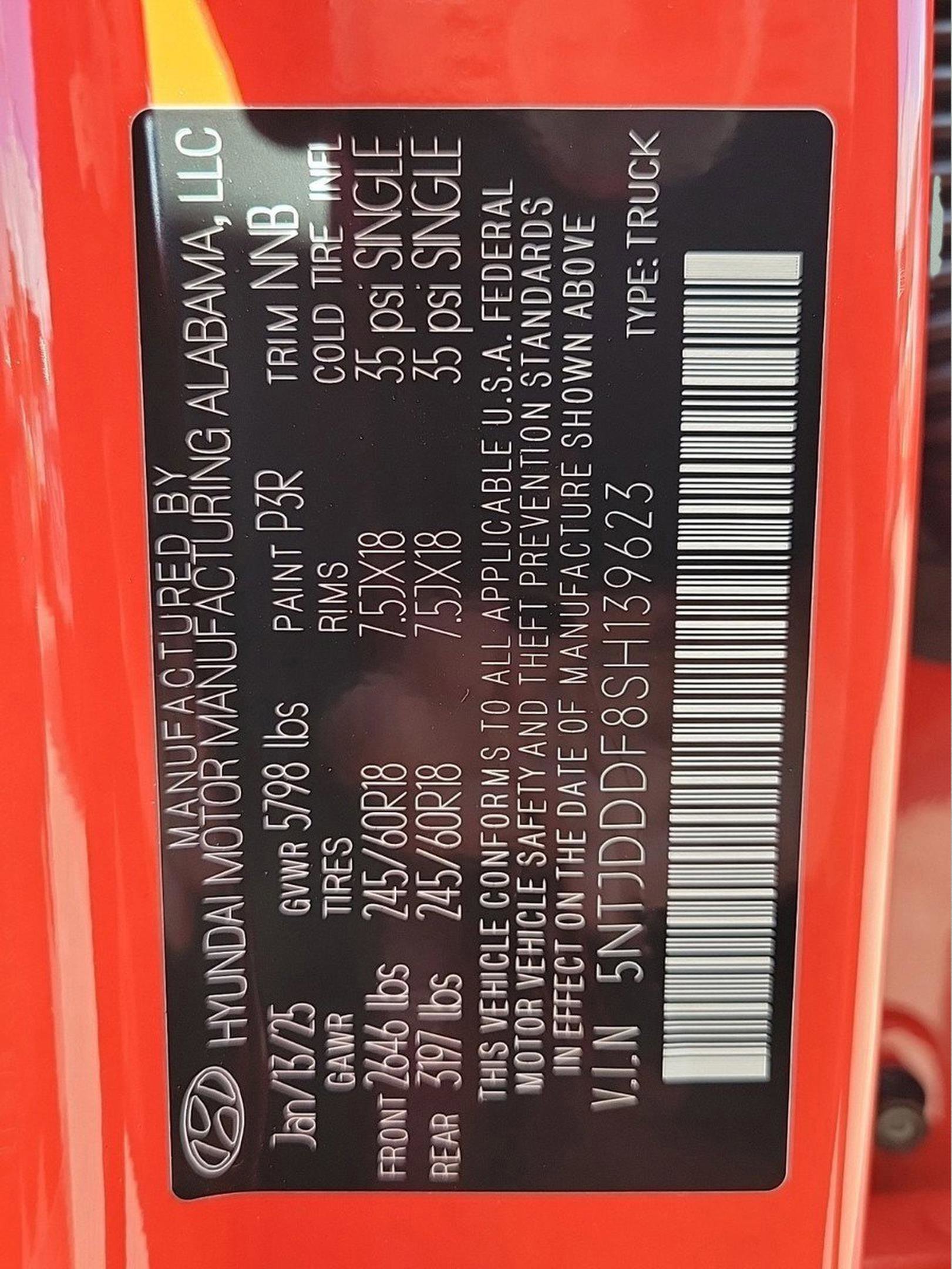 New 2025 Hyundai Santa Cruz XRT image 35