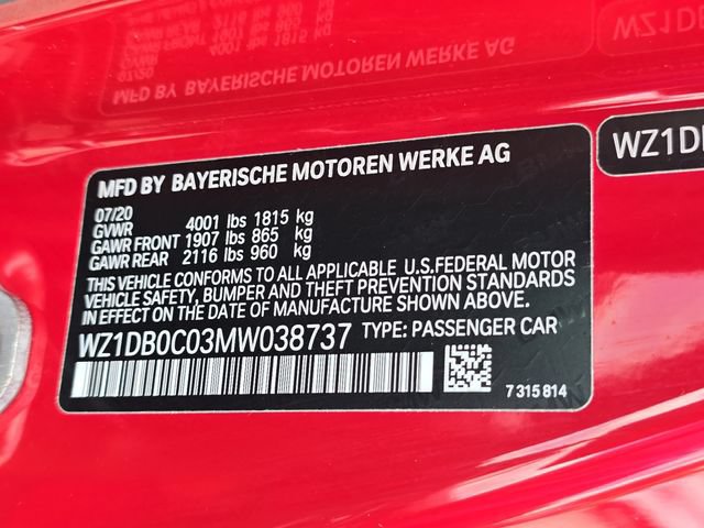 Used 2021 Toyota Supra Premium w/ Driver Assist Package RWD image 33