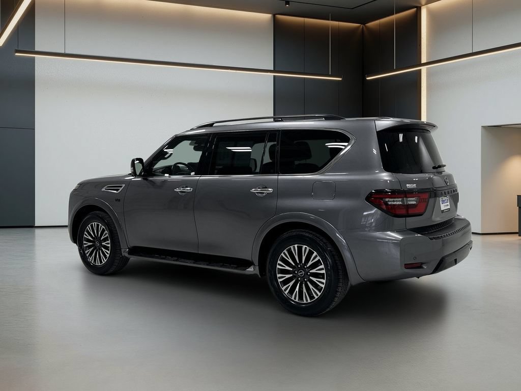 Used 2021 Nissan Armada SL w/ Midnight Edition Package RWD image 3