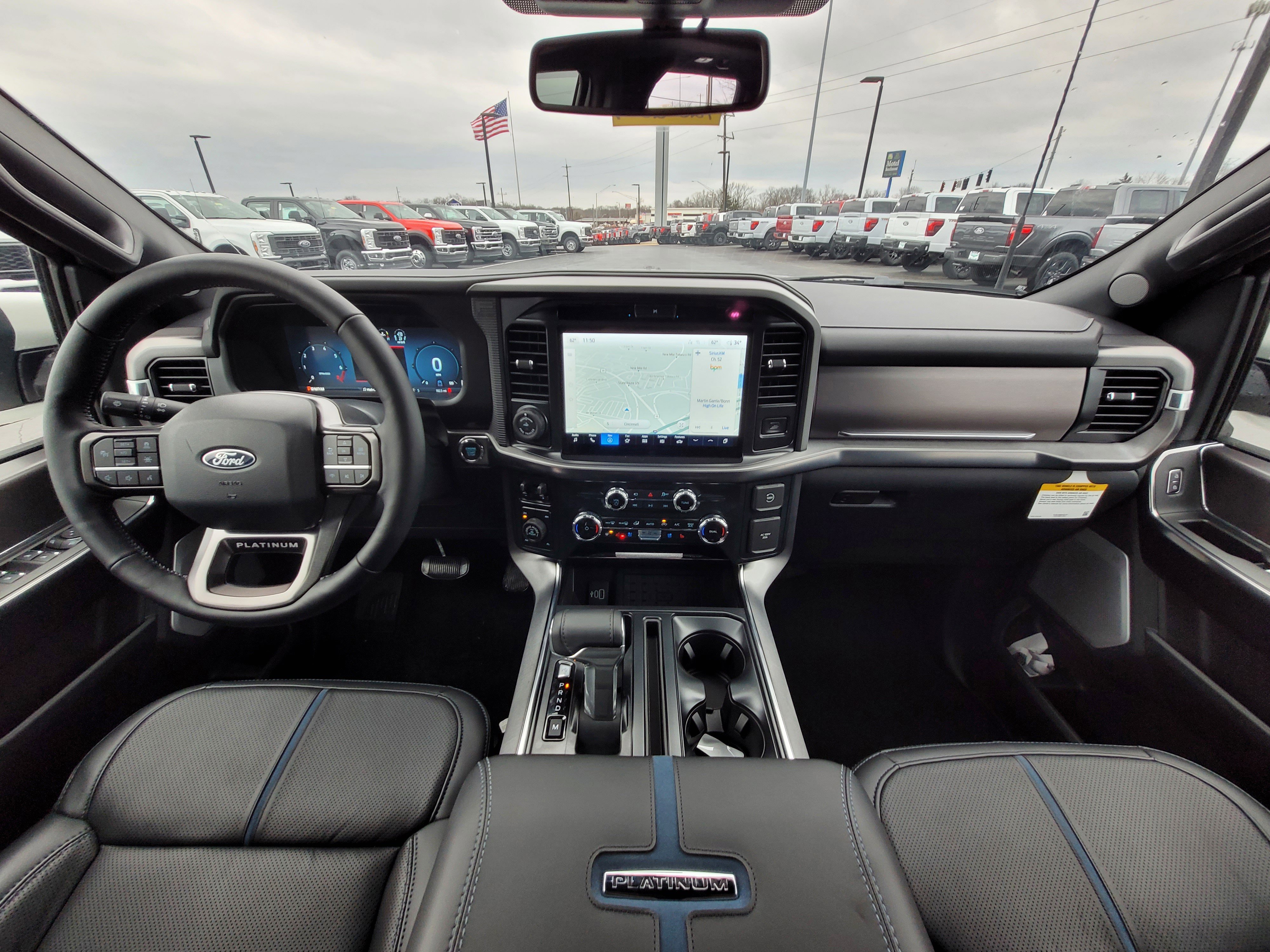 New 2025 Ford F150 Platinum w/ Equipment Group 702A High image 13