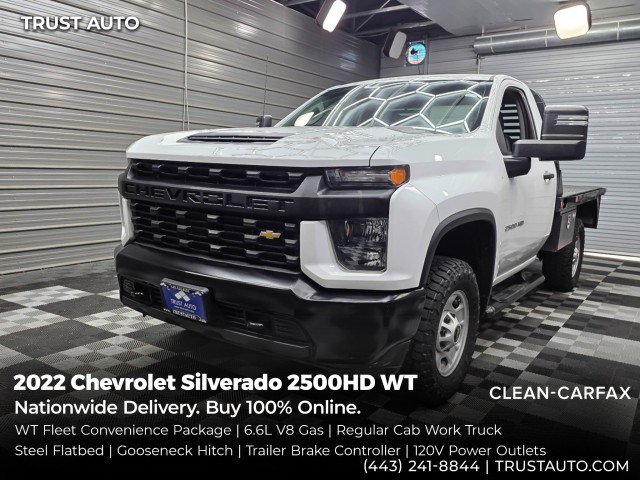 Used 2022 Chevrolet Silverado 2500 W/T w/ WT Fleet Convenience Package RWD image 1