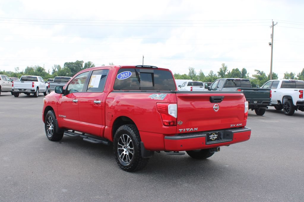 Used 2021 Nissan Titan SV w/ SV Convenience Package AWD/4WD image 7
