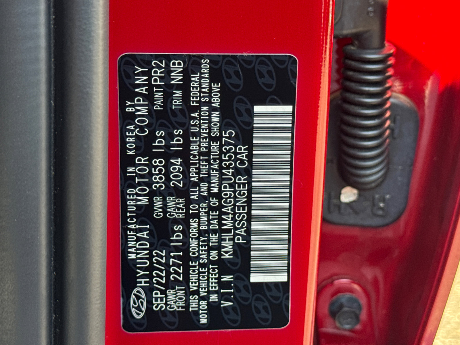 Certified 2023 Hyundai Elantra SEL image 34